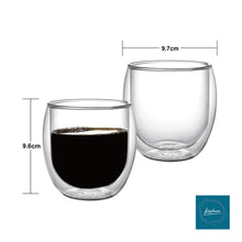 Lade das Bild in den Galerie-Viewer, Thermoglas "Neapel" 310 ml | 2er Set