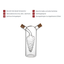 Lade das Bild in den Galerie-Viewer, 2-in-1 Essig- und Ölspender Toscana 250 ml + 60 ml – Bild 7