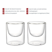 Lade das Bild in den Galerie-Viewer, Thermo "Pieris" Dessertglas 140 ml | 2er Set