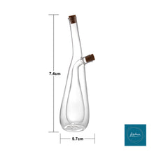 Lade das Bild in den Galerie-Viewer, 2-in-1 Essig- und Ölspender "Viannos" 270 ml + 100 ml | 1er Set