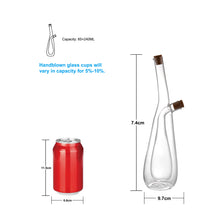 Lade das Bild in den Galerie-Viewer, 2-in-1 Essig- und Ölspender "Viannos" 270 ml + 100 ml | 1er Set