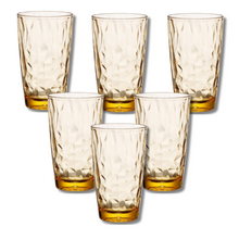 Lade das Bild in den Galerie-Viewer, Trinkglas Long "Biskra" aus Polycarbonate 470 ml | 6er Set