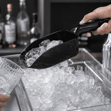 Lade das Bild in den Galerie-Viewer, Bruchsichere Eisschaufel aus Polycarbonat Schwarz für Gastronomie – Bild 3