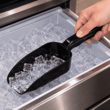 Lade das Bild in den Galerie-Viewer, Bruchsichere Eisschaufel aus Polycarbonat Schwarz für Gastronomie – Bild 10