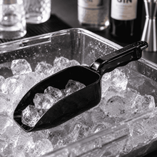 Lade das Bild in den Galerie-Viewer, Bruchsichere Eisschaufel aus Polycarbonat Schwarz für Gastronomie – Bild 9
