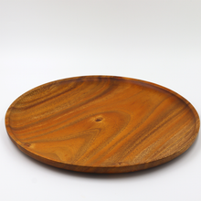 Lade das Bild in den Galerie-Viewer, Servierteller "Emerald" aus Akazienholz Ø 30 cm | 1er Set