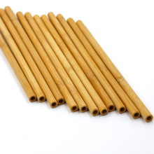 Lade das Bild in den Galerie-Viewer, Bambusstrohhalme "Rayong" gerade 20 cm | 12er Set