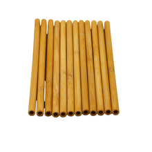 Lade das Bild in den Galerie-Viewer, Bambusstrohhalme "Rayong" gerade 20 cm | 12er Set