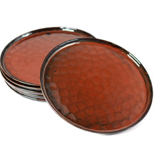 Lade das Bild in den Galerie-Viewer, Speiseteller "Taftan" Ø 28 cm aus Keramik | 2er Set