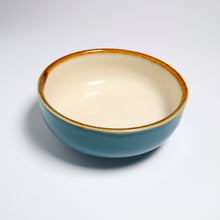 Lade das Bild in den Galerie-Viewer, Servierschale "Mykonos" Ø 11 cm aus Keramik | 2er Set