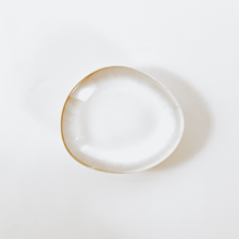 Lade das Bild in den Galerie-Viewer, Pastaschüssel Keramik 22 cm – Charlotte, Beige-Gold, Spülmaschinenfest – Bild 5
