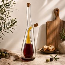 Lade das Bild in den Galerie-Viewer, 2-in-1 Essig- und Ölspender "Viannos" 270 ml + 100 ml | 1er Set
