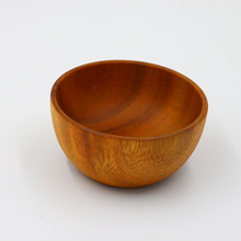 Lade das Bild in den Galerie-Viewer, Akazienschale &quot;Wyandra&quot; aus Akazienholz Ø 12 cm | 4er Set
