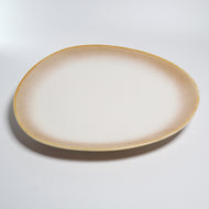 Speiseteller Keramik „Charlotte“ Ø 26 cm – Beige-Gold, Hauptansicht